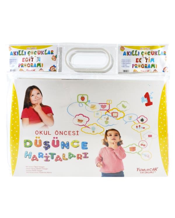 Okul Öncesi Akıllı Çocuklar Eğitim Programı Seti (4 Kitap) | Yumurcak Yayınları (Ciltsiz)