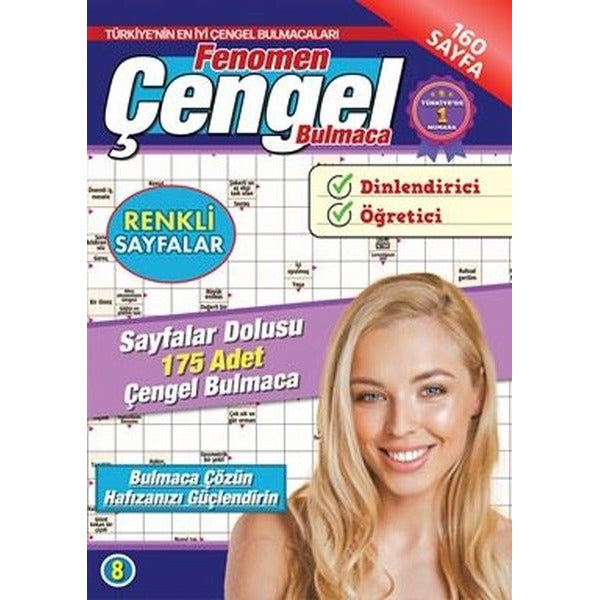Fenomen Çengel Bulmaca - 8 | Maxi Yayıncılık (İnce Kapak)