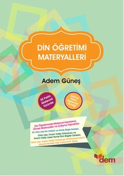 Din Öğretimi Materyalleri | Dem Yayınları (İnce Kapak)