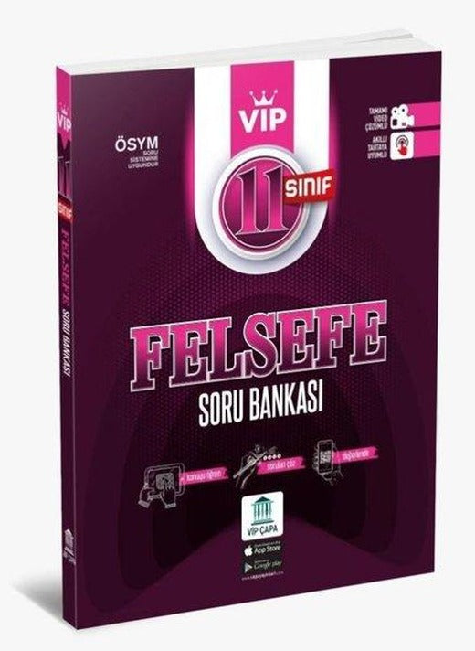 11. Sınıf Felsefe Soru Bankası | Çapa Yayınları (İnce Kapak)