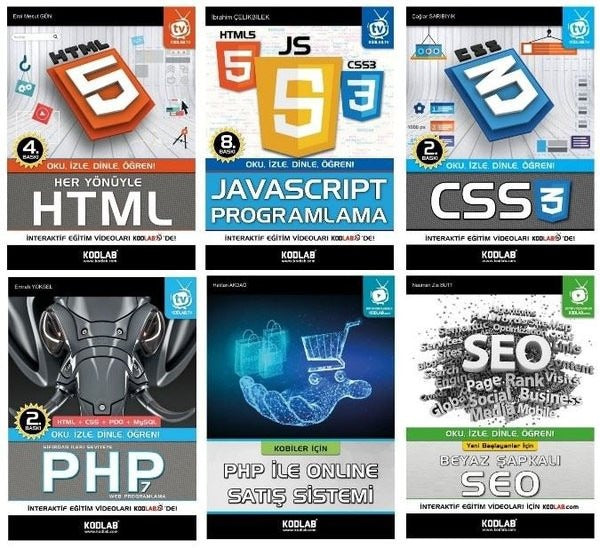 Php ile Web Programlama Seti - 2 | Kodlab (İnce Kapak)