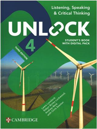 Unlock 4 Listening - Speaking and Critical Thinking Student's Book with Digital Pack (3rd)