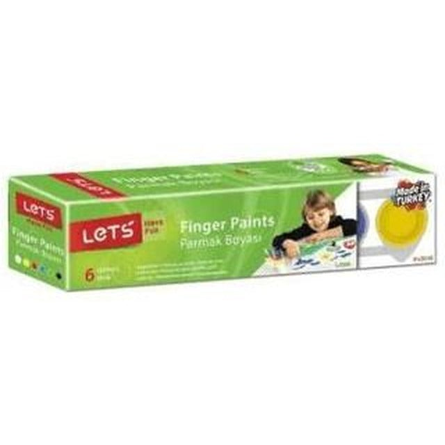 Let's Parmak Boyası 6 Ana Renk 25 ml | Lets