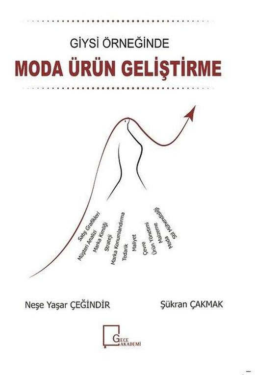 Giysi Örneğinde Moda Ürün Geliştirme | Gece Akademi (İnce Kapak)