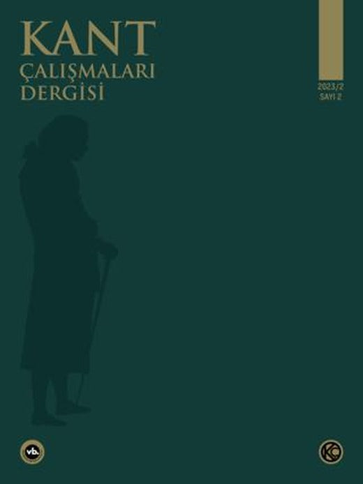 Kant Çalışmaları Dergisi Sayı: 2 - 2023 | Vakıfbank Kültür Yayınları (Ciltsiz)