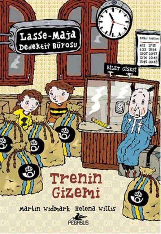 Lasse Maja Dedektif Bürosu - Trenin Gizemi | Pegasus (İnce Kapak)