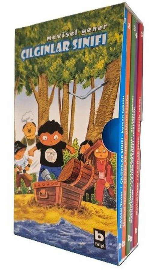 Çılgınlar Sınıfı Serisi Seti - 5 Kitap Takım - Kutulu | Bilgi Yayınevi (İnce Kapak)