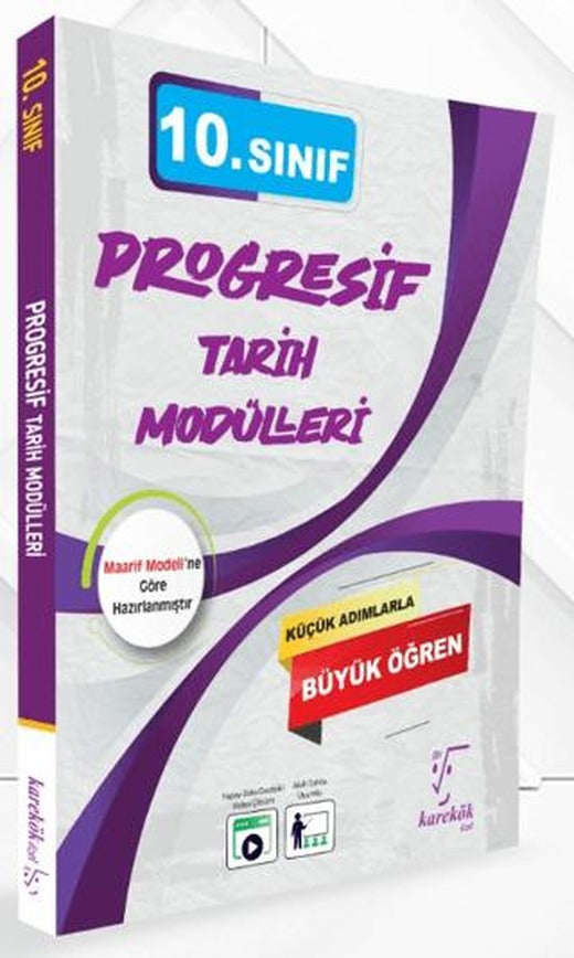 10. Sınıf Progresif Tarih Modülleri | Karekök Yayıncılık (Ciltsiz)
