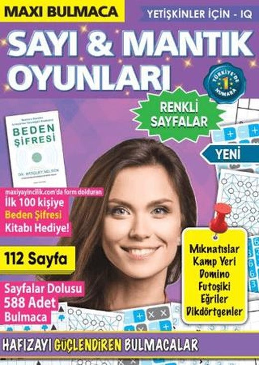 Maxi Sayı ve Mantık Oyunları 26 | Maxi Yayıncılık (Ciltsiz)