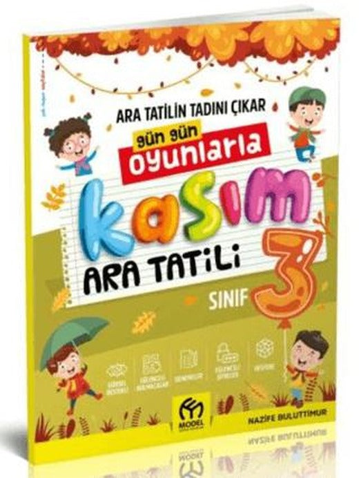 3.Sınıf Kasım Tatil Kitabı | Model Eğitim Yayıncılık (Ciltsiz)