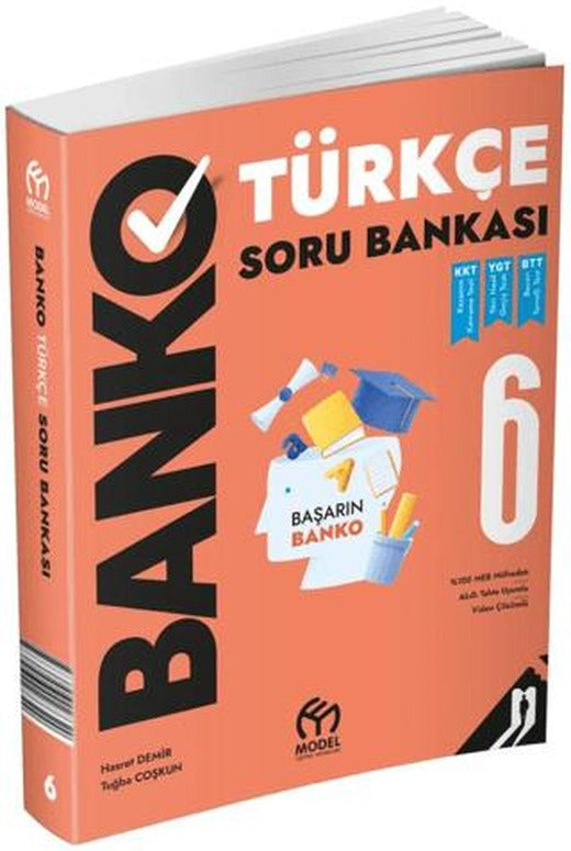 6. Sınıf Banko Türkçe Soru Bankası | Model Eğitim Yayıncılık (Ciltsiz)