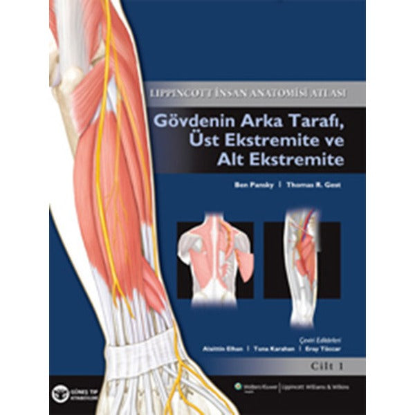 Açıklamalı İnsan Anatomisi Atlası-1 | Güneş Tıp Kitabevleri (İnce Kapak)