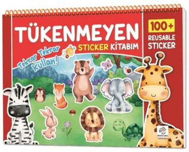 Tükenmeyen Sticker Kitabım (100+ Tekrar Tekrar Kullanılabilen Sticker)