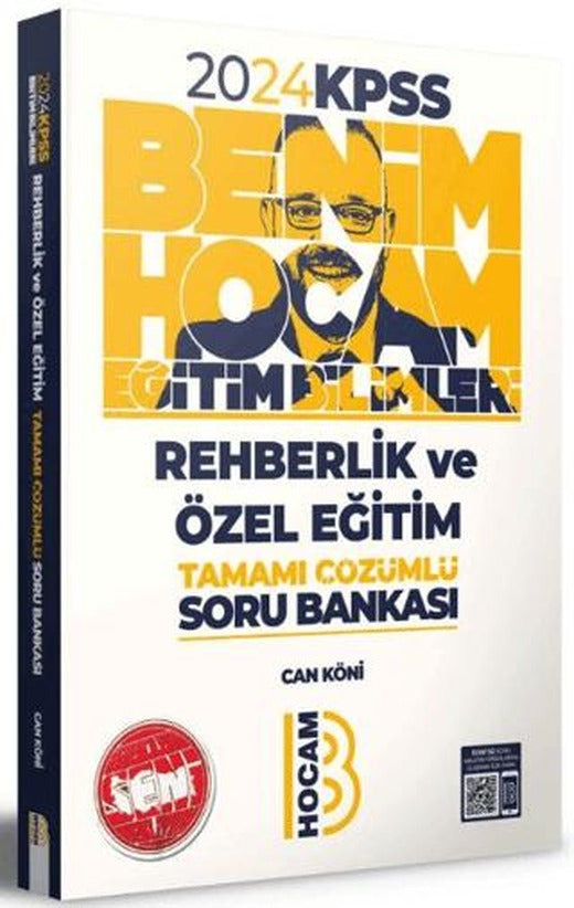 KPSS Eğitim Bilimleri Rehberlik ve Özel Eğitim Tamamı Çözümlü Soru Bankası | Benim Hocam Yayınları (Ciltsiz)