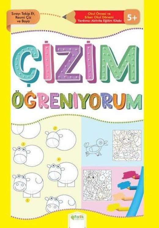 Çizim Öğreniyorum | Fark Yayınları (İnce Kapak)