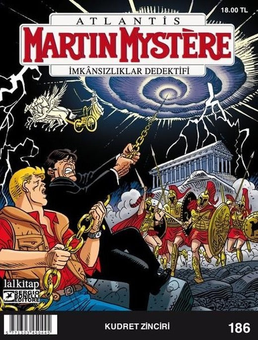Martin Mystere Sayı 186-Kudret Zinciri | Lal (İnce Kapak)