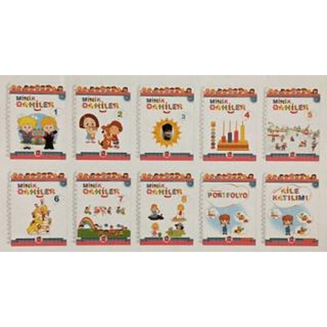 Minik Dahiler 4 - 5 Yaş 10'lu Set