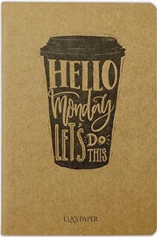Coffee Monday - Notebook | Elaspaper (Ciltsiz)