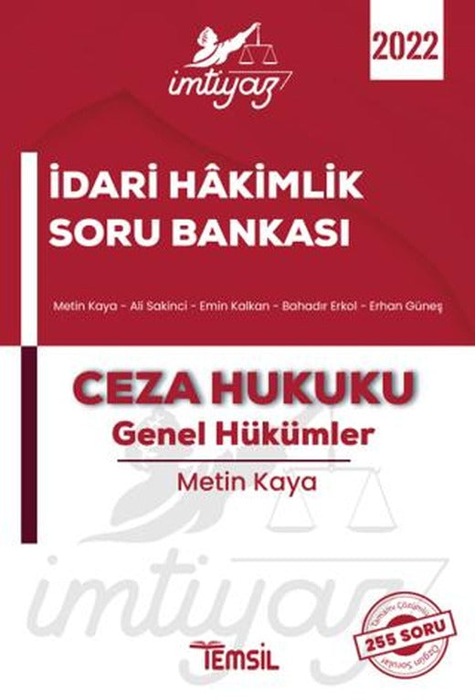 İmtiyaz - İdari Hakimlik Soru Kitabı | Temsil Kitap (Ciltsiz)