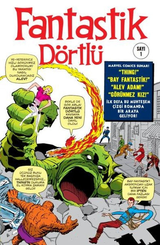 Fantastik Dörtlü Sayı 1 | Felix Koleksiyon (İnce Kapak)