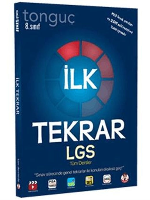 8. Sınıf İlk Tekrar LGS Tüm Dersler | Tonguç Akademi (Ciltsiz)