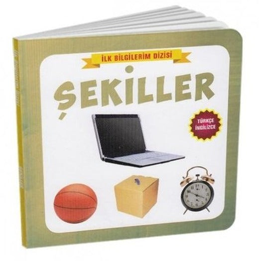 Şekiller - Türkçe - İngilizce İlk Bilgilerim Dizisi | Çocuk Gezegeni