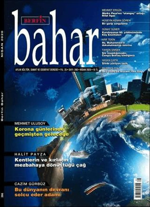 Berfin Bahar Aylık Kültür Sanat ve Edebiyat Dergisi Sayı: 266 Nisan 2020 | Berfin Bahar Dergisi (Ciltsiz)