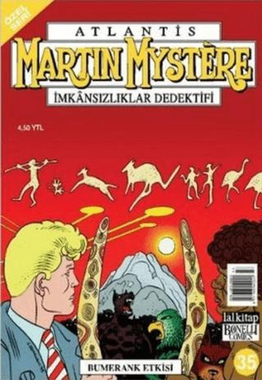 Martin Mystere İmkansızlıklar Dedektifi Özel Seri Sayı: 35 Bumerang Etkisi | Lal Kitap (Ciltsiz)