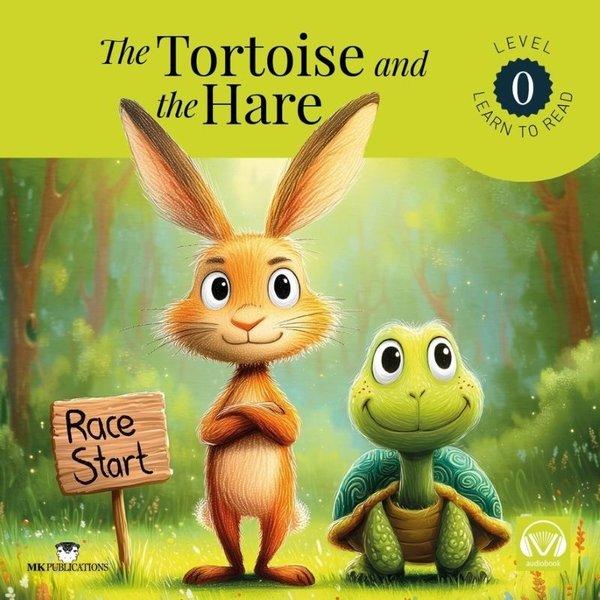 The Tortoise and the Hare - Starter - Level 0 - Learn to Read | MK Publications (İnce Kapak)  - Resim 1