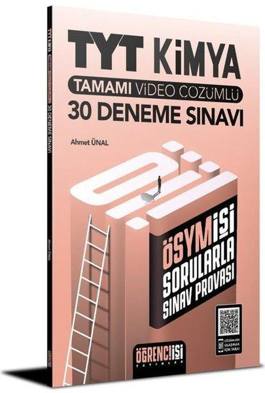 TYT Kimya Tamamı Video Çözümlü 30 Deneme Sınavı | Öğrenci İşi Yayınları (İnce Kapak)