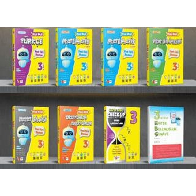 3. Sınıf Yeni Nesil Yeni Tarz Eğitim Setim ( 7 Kitap + Hazır Bulunuşluk Sınavı ) | Artı Eğitim Yayınları (Ciltsiz)