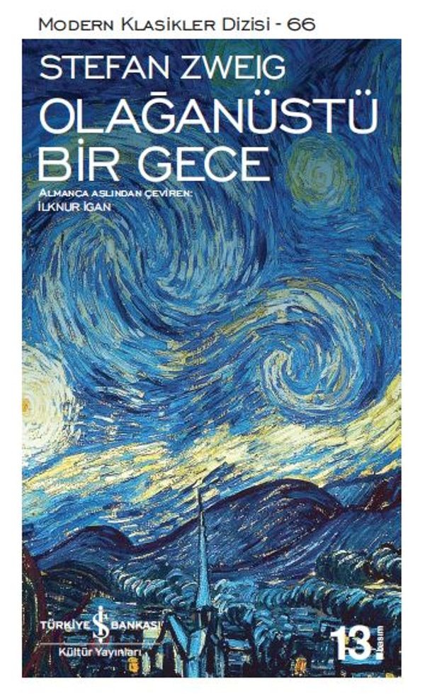 Olağanüstü Bir Gece | İş Bankası Kültür Yayınları
