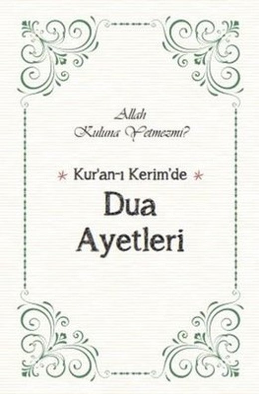 Kur'an'ı Kerim'de Dua Ayetleri | Fıtrat Kitap