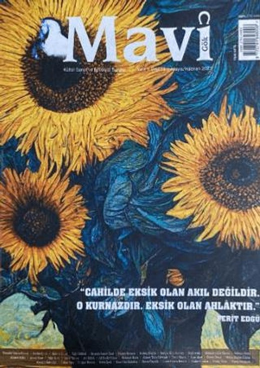 Mavi Gök Kültür Sanat Edebiyat Dergisi Sayı: 13 Mayıs - Haziran 2023 | Mavi Gök Dergisi Yayınları (Ciltsiz)