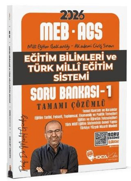 2026 MEB-AGS Eğitim Bilimleri ve Türk Milli Eğitim Sistemi Soru Bankası - 1
