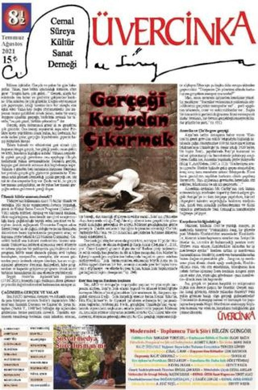 Üvercinka Dergisi Sayı: 81-82 Temmuz - Ağustos 2021 | Üvercinka Dergisi (Ciltsiz)