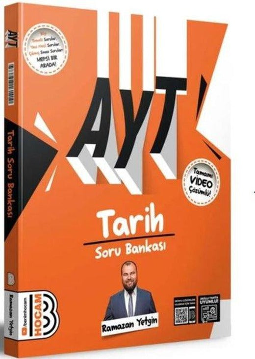 2023 AYT Tarih Tamamı Video Çözümlü Soru Bankası | Benim Hocam Yayınları (İnce Kapak)