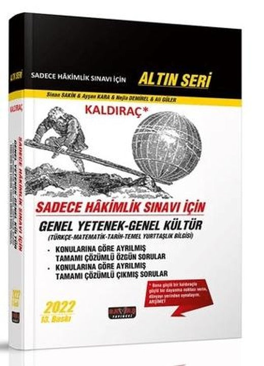 KALDIRAÇ Hakimlik İçin GYGK Soru Bankası | Savaş Yayınevi (Ciltsiz)
