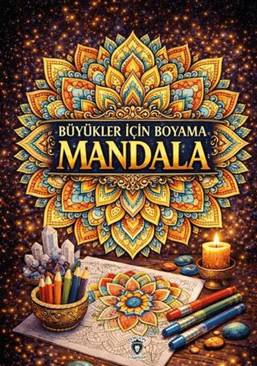 Büyükler İçin Boyama Mandala