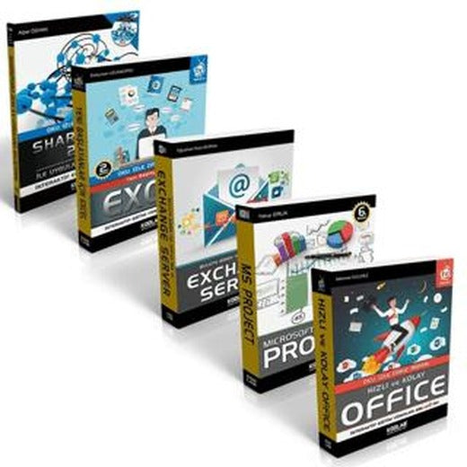 Bilgisayarlı Proje Yönetimi Seti (5 Kitap Takım) | Kodlab Yayın Dağıtım (Ciltsiz)