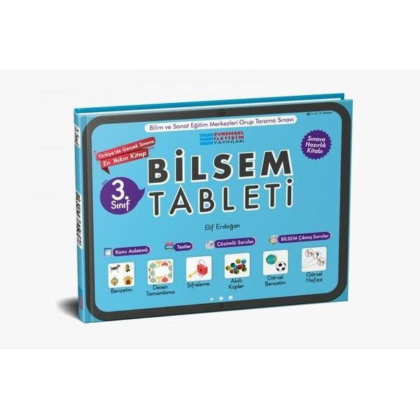 3. Sınıf Bilsem Tableti | Evrensel İletişim Yayınları (İnce Kapak)