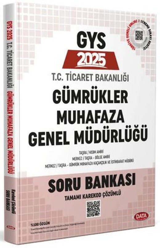 Ticaret Bakanlığı Gümrükler Muhafaza Genel Müdürlüğü 2025 GYS Soru Bankası - Karekod Çözümlü