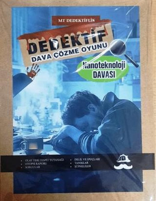 Dedektif Dava Çözme Oyunu - Nanoteknoloji Davası | MT Dedektiflik (Ciltsiz)
