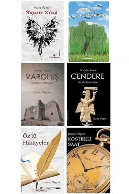 İnanç Özgen Kitapları (6 Kitap Set) | Kitap Müptelası Yayınları (Ciltsiz)