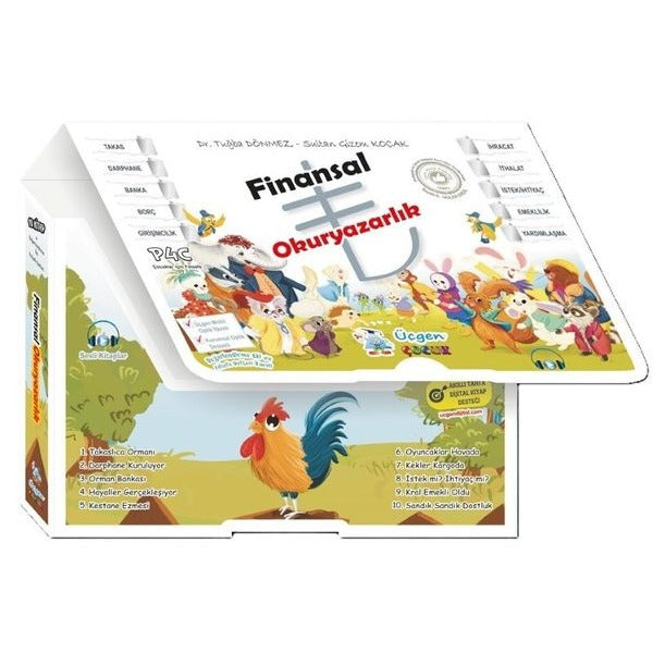 Finansal Okuryazarlık Serisi Seti - 10 Kitap Takım - Kutulu