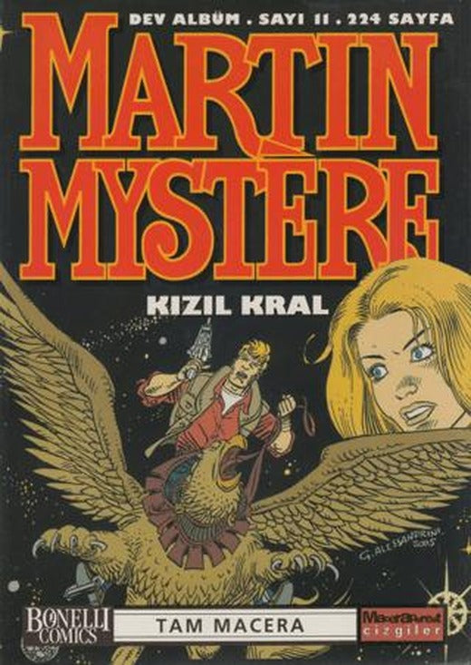 Martin Mystere Dev Albüm Sayı: 11 Kızıl Kral | Oğlak Yayıncılık (Ciltsiz)