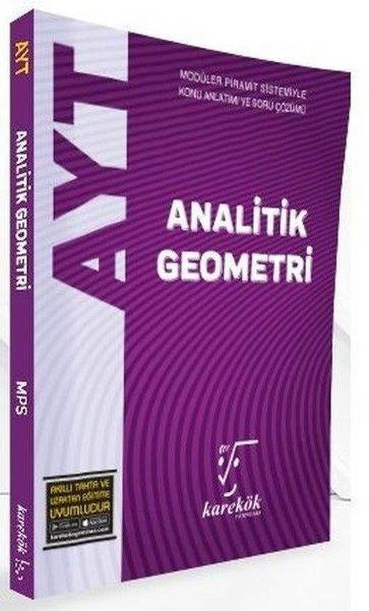 AYT Analitik Geometri Konu Kitabı | Karekök Eğitim Yayın (İnce Kapak)