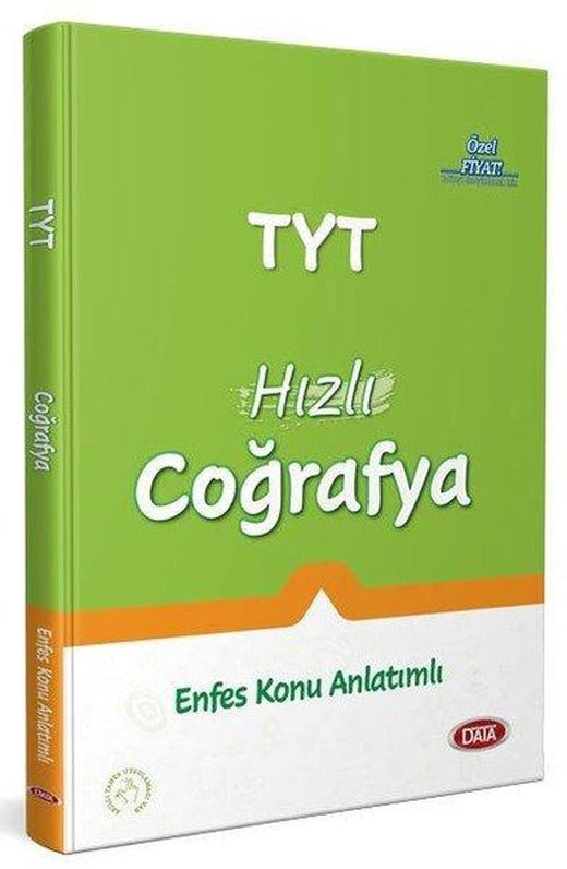 Data TYT Hızlı Coğrafya Enfes Konu Anlatımlı | Data Yayınları (İnce Kapak)