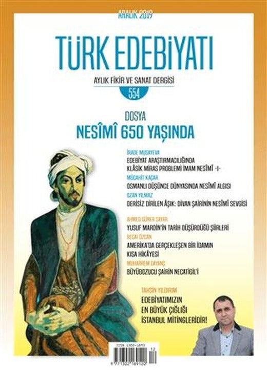 Türk Edebiyatı Dergisi Sayı: 554 Aralık 2019 | Türk Edebiyatı Dergisi (Ciltsiz)