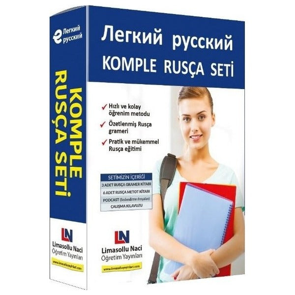 Komple Rusça Seti | Limasollu Naci Öğretim Yay. (Ciltli)